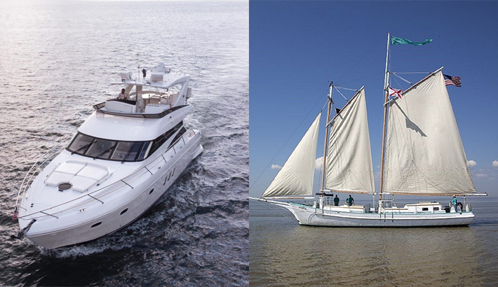 sail yacht vs motor yacht