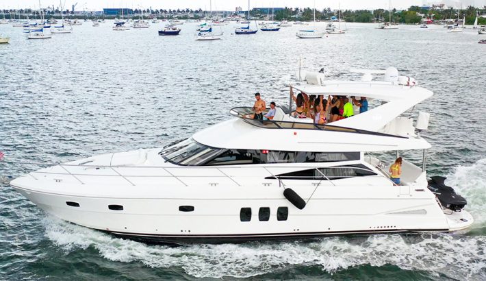 Super Bowl Party on a Yacht Charter in Miami